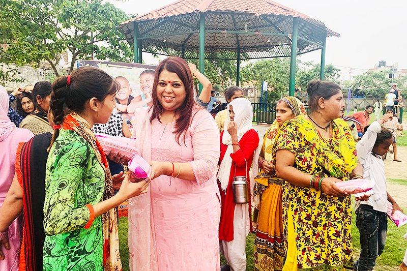 Sanitary Napkins Distribution